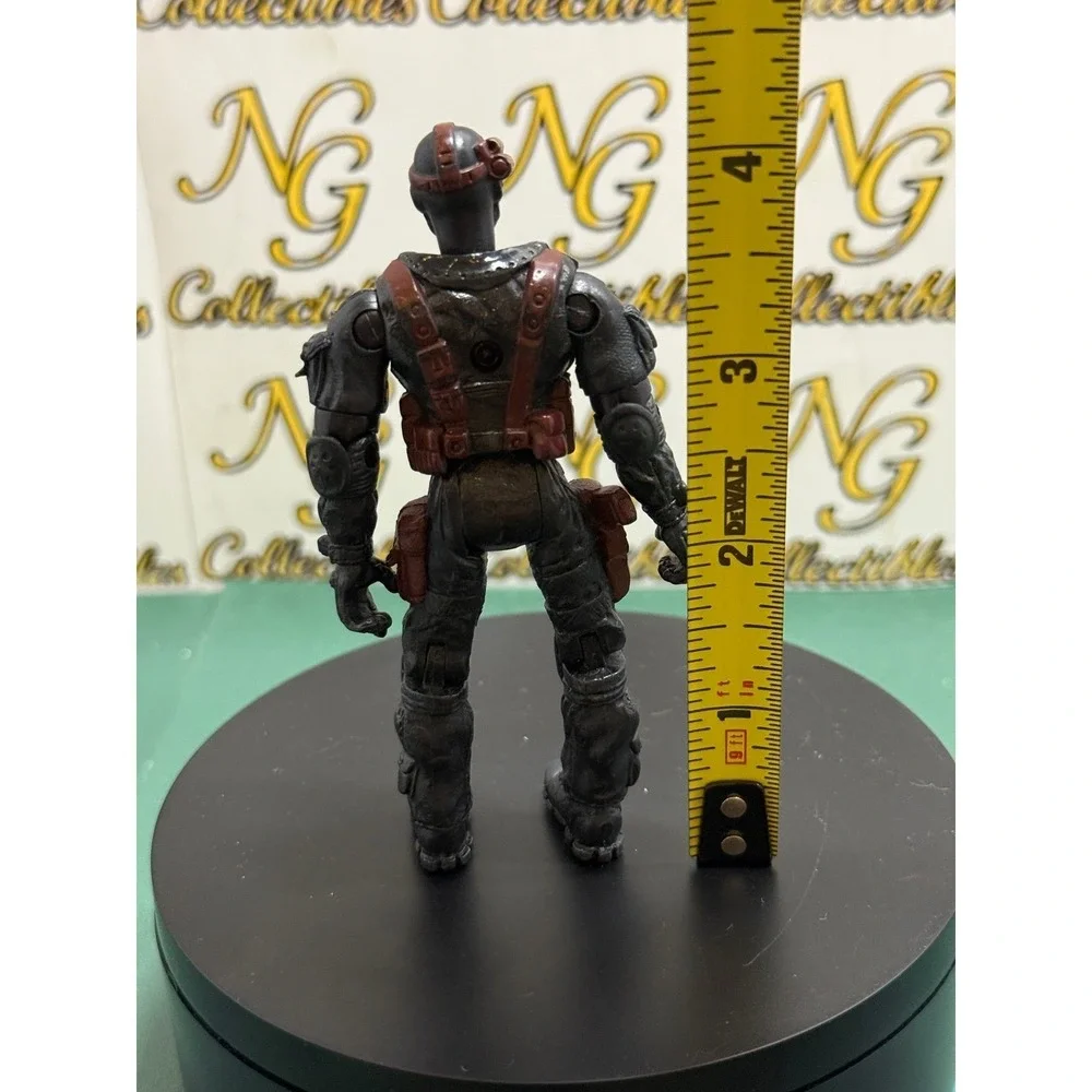 G.I Joe Figure Soldier Black Red Tactical Gear Military Toy Collectible
